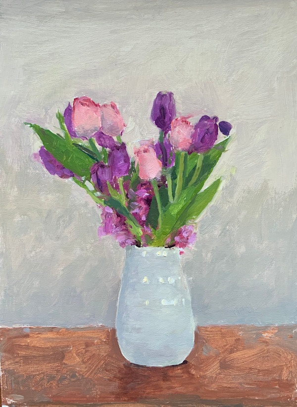 Purple and Pink Tulips by David Bareford, Image 1.