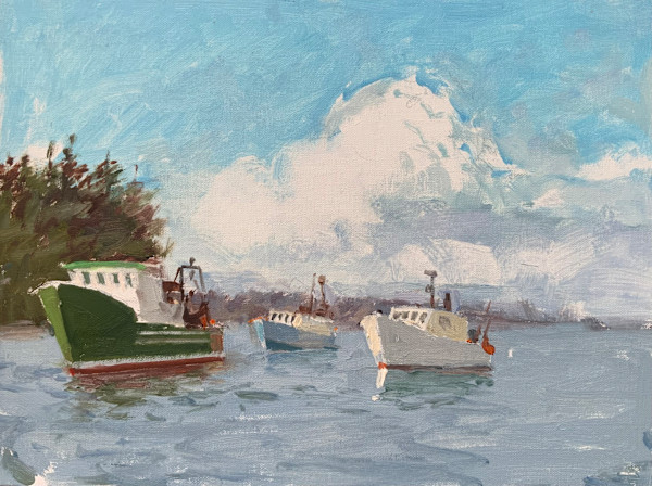 Fishing Boats at Port Clyde by David Bareford, Image 1.