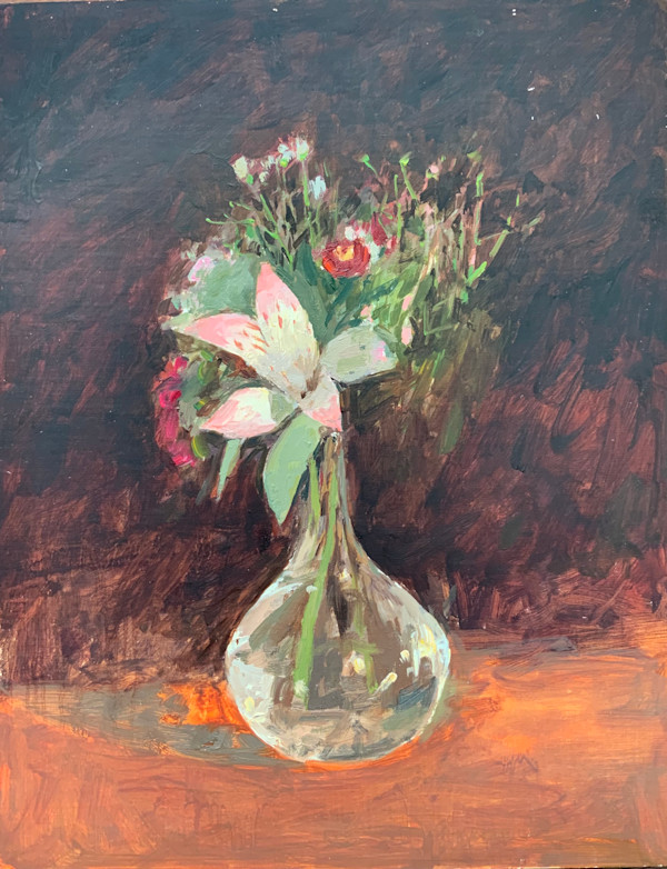 Lily and Red Flowers by David Bareford, Image 1.