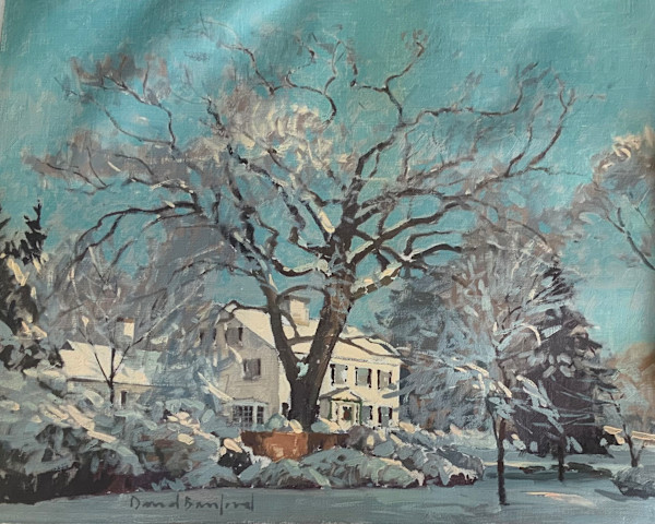 Stonington North Maine Street Winter by David Bareford, Image 2.