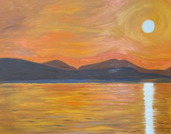 Village Bay Sunset by Glenda King