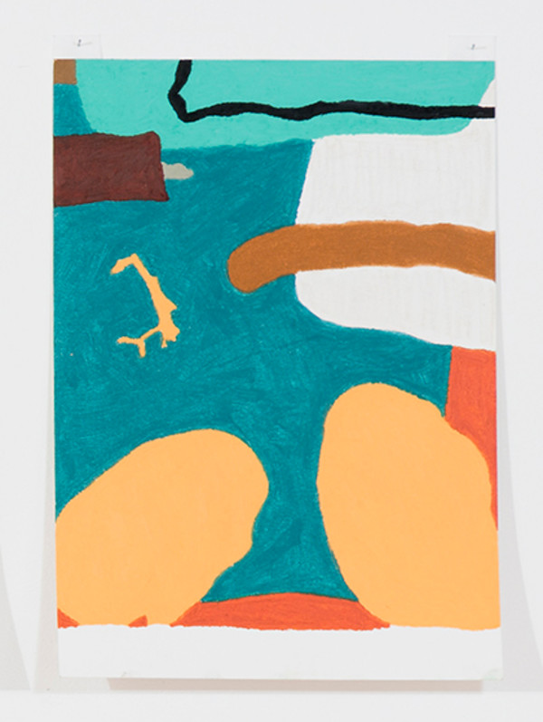 Oranges and turquoises by Tony Curran, Image 1.
