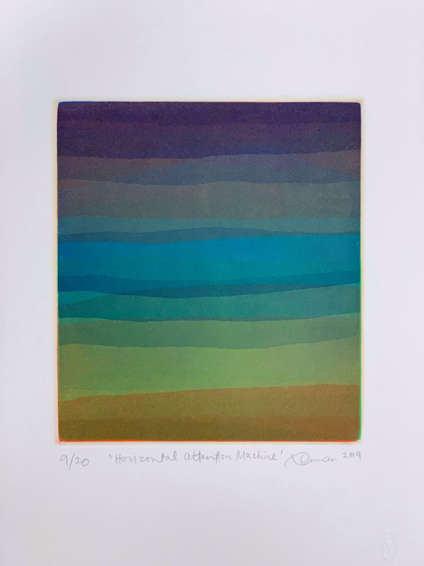 Horizontal Attention Machine 9/20 by Tony Curran