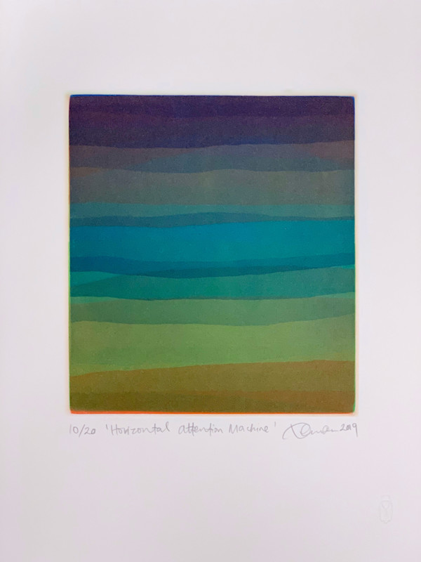Horizontal Attention Machine 10/20 by Tony Curran