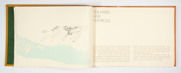 Aesop's Fables by Dame Elisabeth Frink, Image 7.