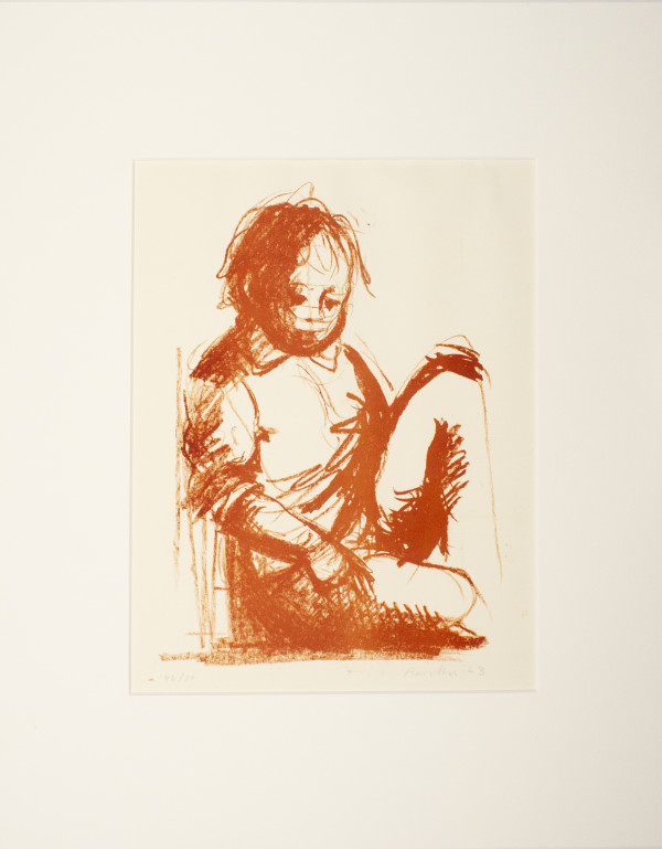 Seated Child by Paul Resika