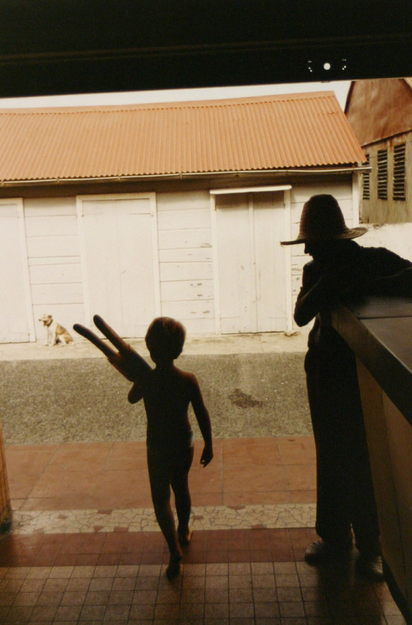 Boy with Baguettes, Les Saintes by Ralph Gibson