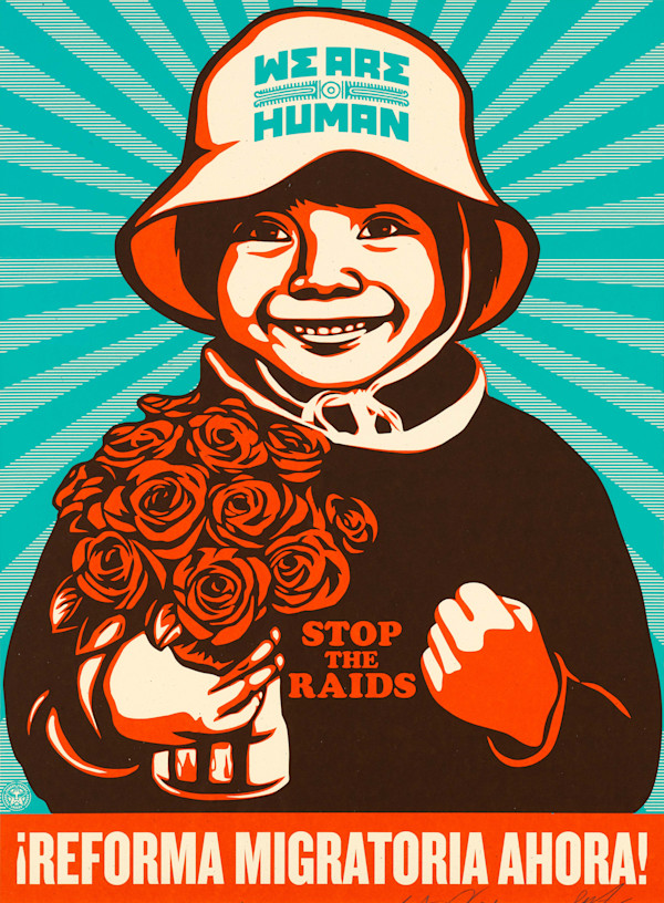 Immigration Reform by Shepard Fairey