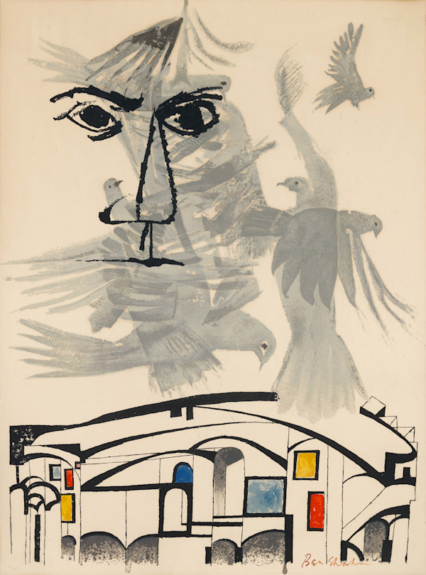 Birds Over the City by Ben Shahn