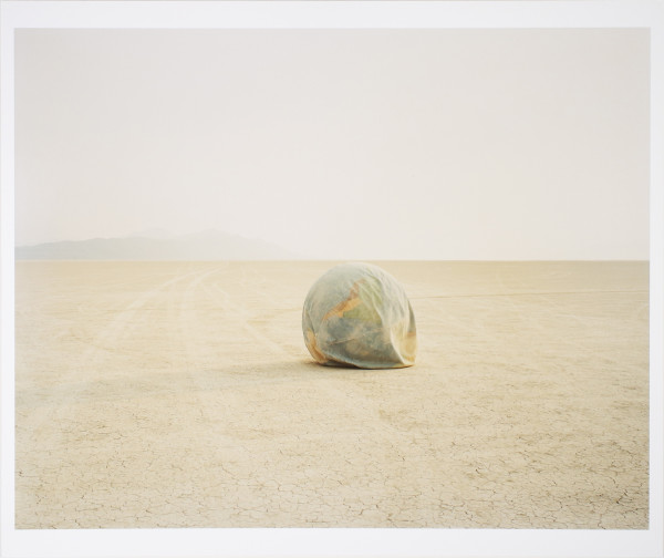 Desert Croquet #1 Deflated World, from the Series "Desert Cantos VIII: The Event II" by Richard Misrach