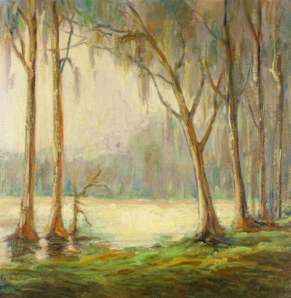 Misty Morning on the Ogeechee by Hattie Saussy