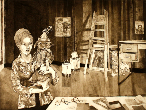 The Studio #3 by Nona Hershey