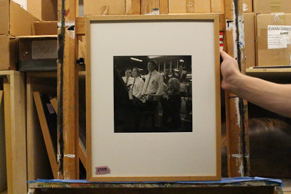 Inspecting New Run, Delta 4 by Roger Manley, Image 1.