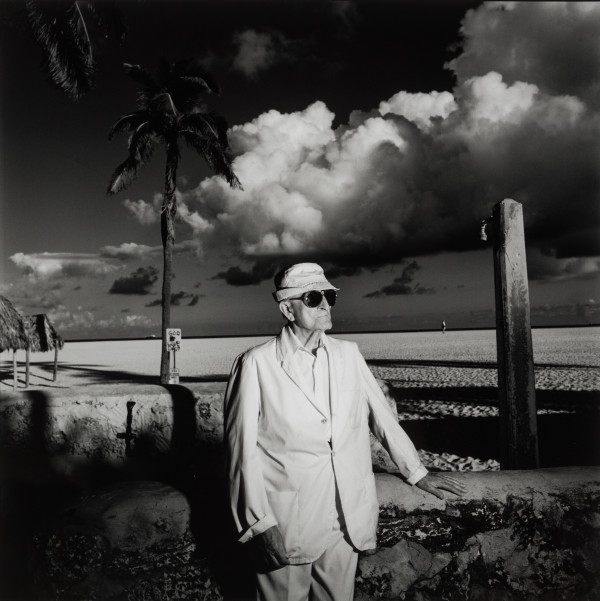 Man in Suit on Beach, Miami by Mary Ellen Mark