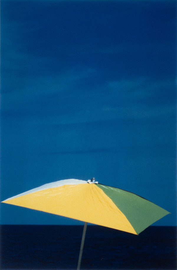 Untitled (Umbrella on Beach), East Hampton by Ralph Gibson