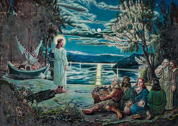 Christ with Fishermen by McKendree Robbins Long
