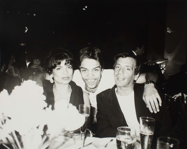 Bianca Jagger, Steve Rubell, and Unidentified Man by Andy Warhol