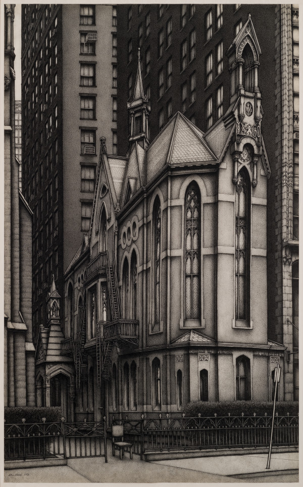 The Rectory at 25th Street, New York by David Schofield