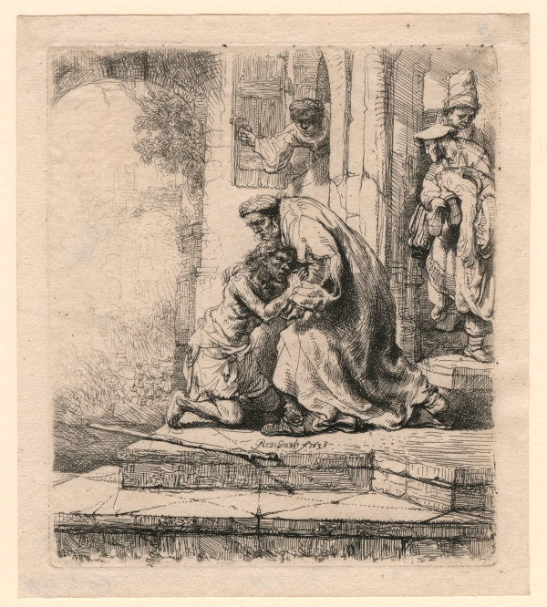 The Return of the Prodigal Son by Harmenszoon van Rijn Rembrandt