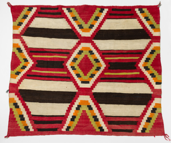 Navajo Third Phase Chief's Blanket by Unknown