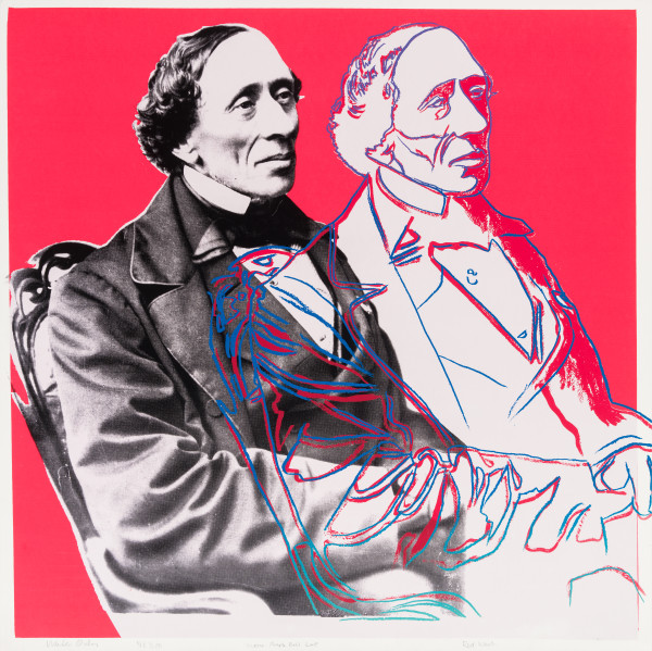 Hans Christian Andersen by Andy Warhol