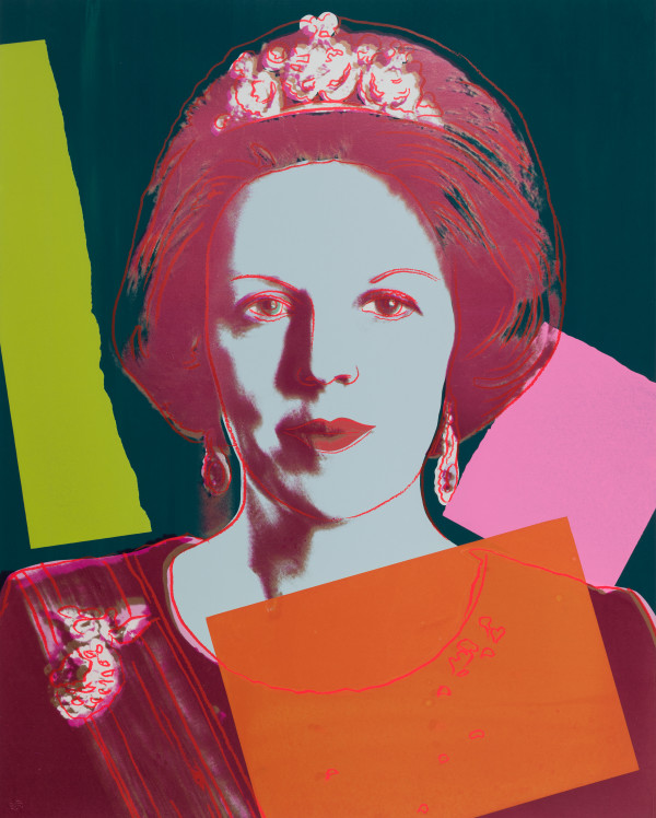 Reigning Queens (Queen Beatrix) by Andy Warhol