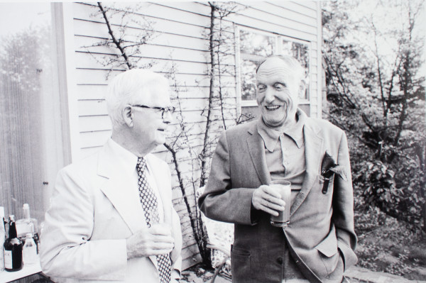 Cleanth Brooks and Robert Penn Warren, Fairfield, Conn. by William R. Ferris