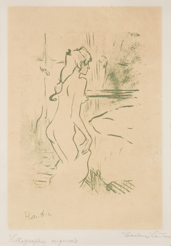 Étude d'une Femme by Henri de Toulouse-Lautrec