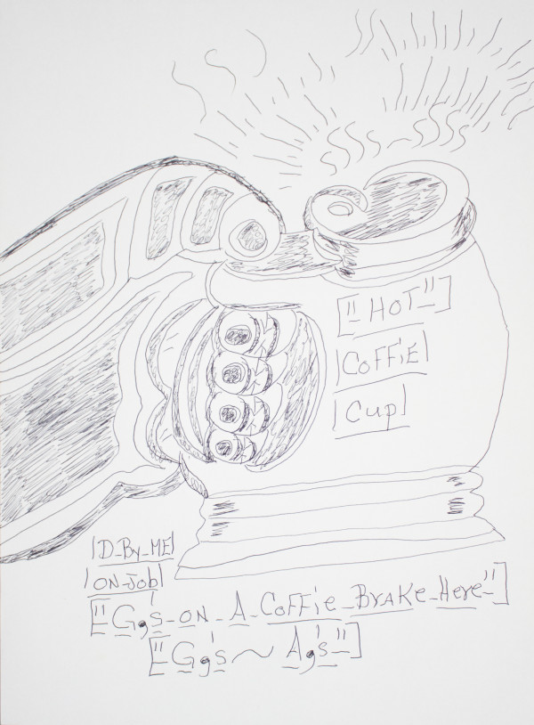 Hot Coffie Cup by Gene Merritt