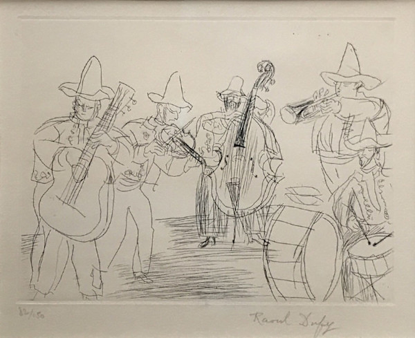 Les Musiciens Mexicains by Raoul Dufy, Image 1.