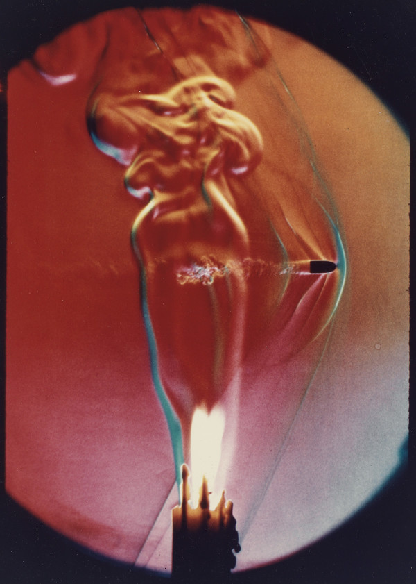 Bullet through Candle Flame by Harold Edgerton