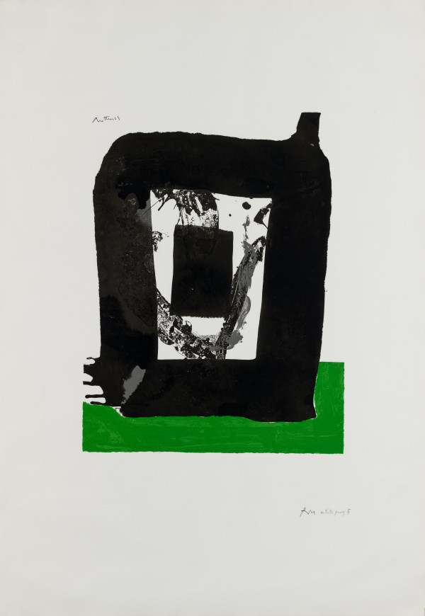 The Basque Suite: Untitled by Robert Motherwell