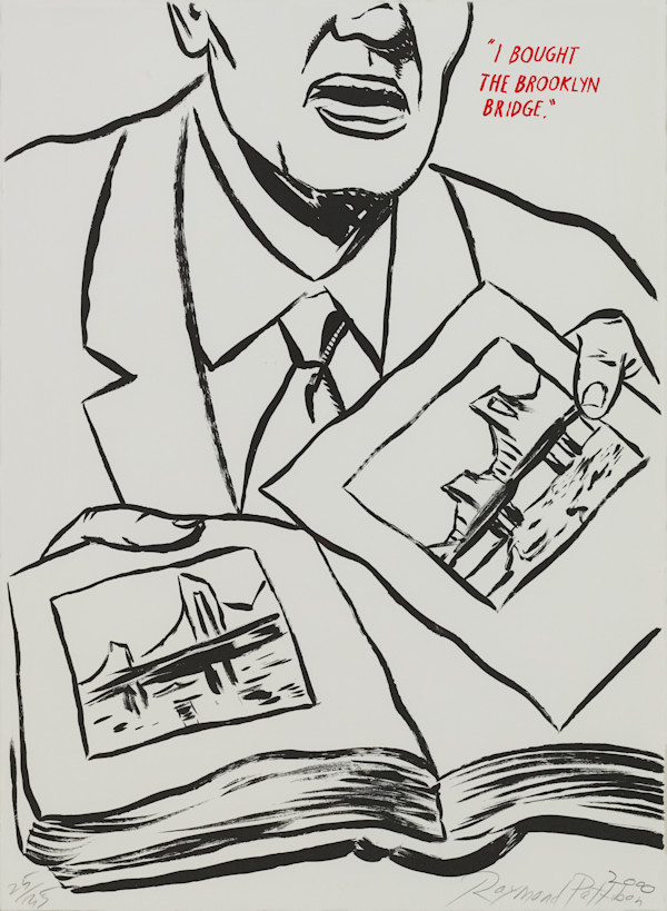 Plots on Loan by Raymond Pettibon, Image 1.