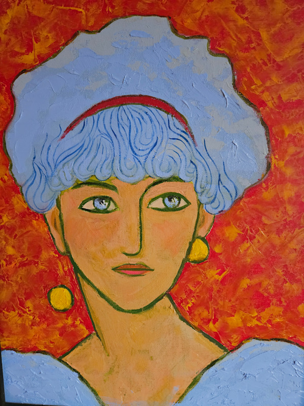 Yellow Earring by Tessa Thonett, Image 1.