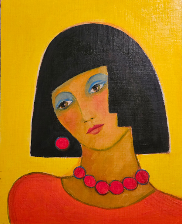Red Beads by Tessa Thonett, Image 1.