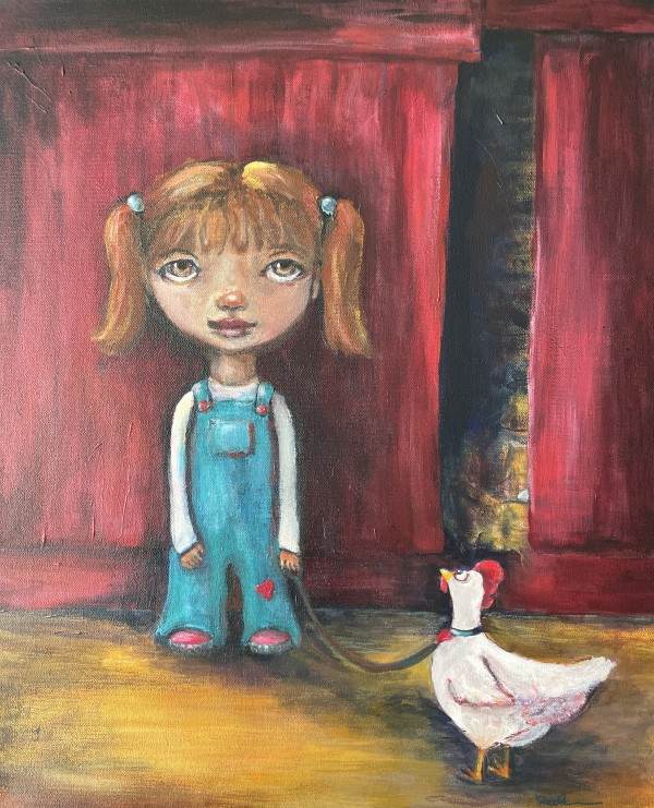 The Girl and Her Chicken by Rebecca Berman