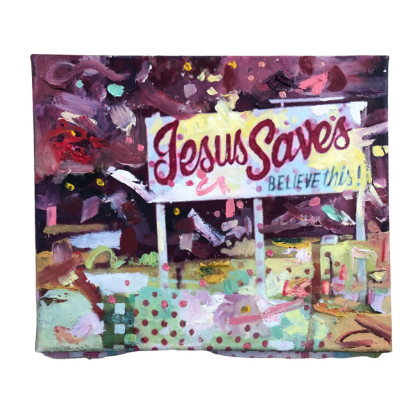 Jesus Saves by Susanne Wawra