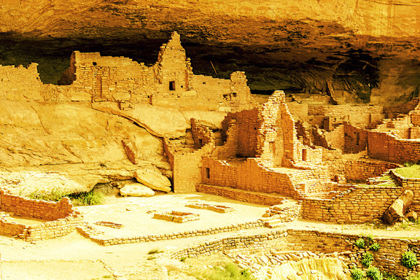 Long House Mesa Verde Morning #2 by Rodney Buxton, Image 1.