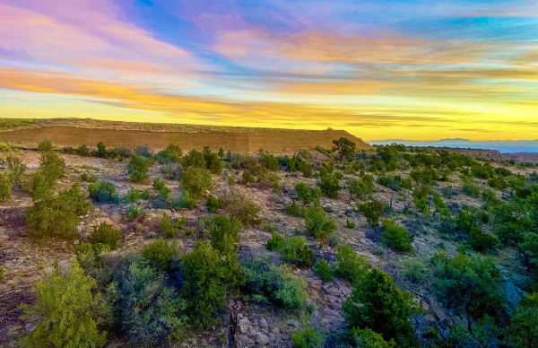 Los Alamos Sunrise by Rodney Buxton