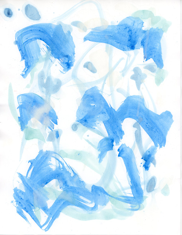Blue Manifestation Quintet 1 by Sherri Silverman