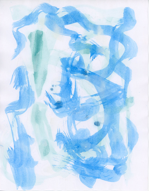 Blue Manifestation Quintet 5 by Sherri Silverman