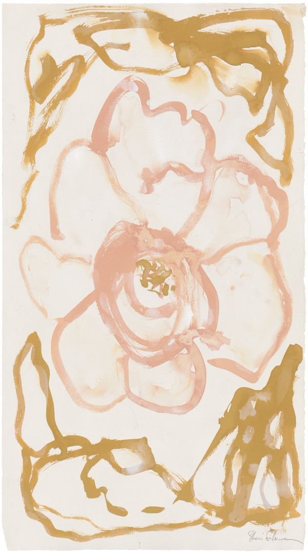 Pink and White Camellia by Sherri Silverman