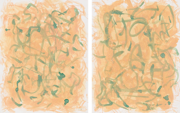 Layers of Improvisation (diptych) by Sherri Silverman, Image 2.