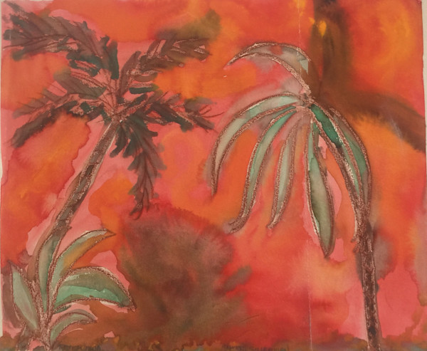 Tropical Landscape by Sherri Silverman
