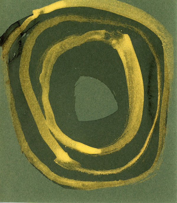 sumi gestural 3: talisman by Sherri Silverman, Image 1.
