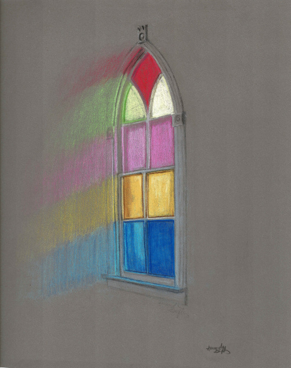 Stained Glass Window by Amanda Griffey