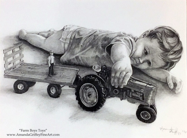 Farm Boys Toys by Amanda Griffey