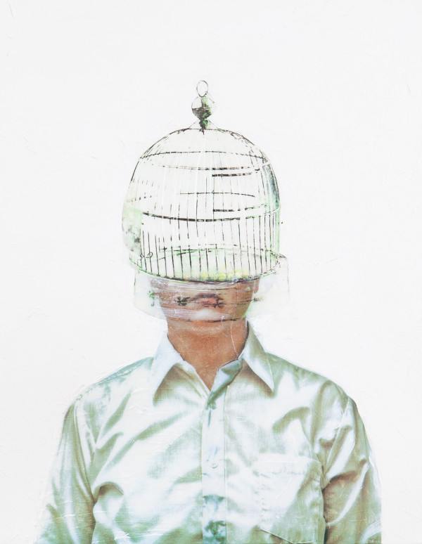 the Birdcage - Selfportrait by Kristin MacPherson