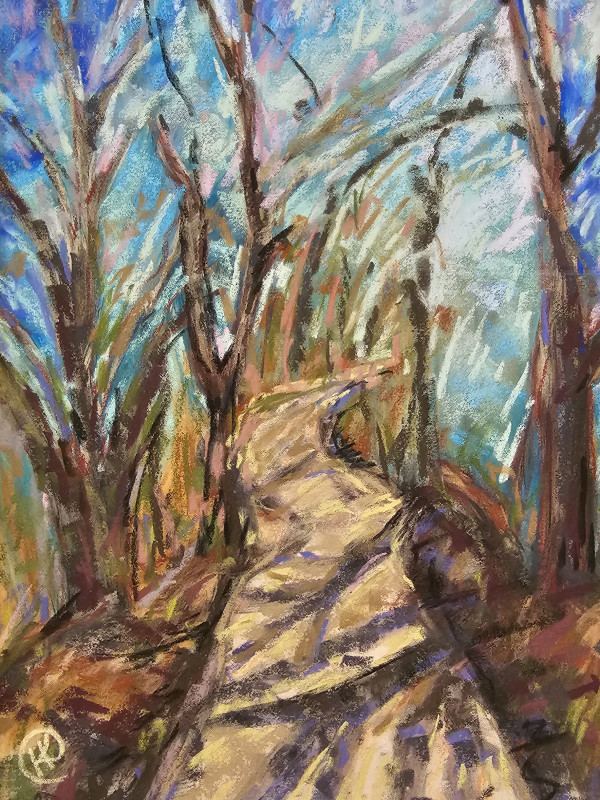 Winter Path by HEIDI KIDD