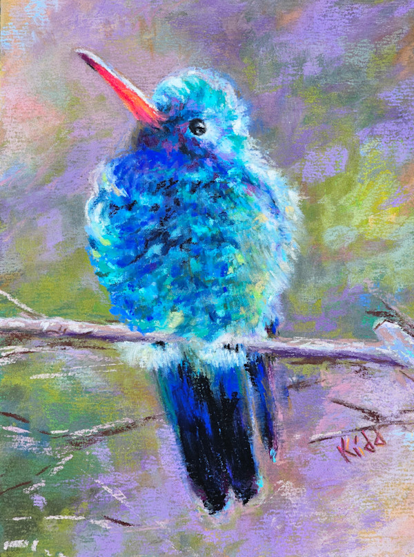 Fluffy After a Bath by HEIDI KIDD